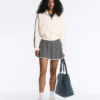 Herringbone Side Tape Piqué Cotton Jacket Herringbone Side Tape Piqué Cotton Jacket