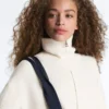 High Neck Knit Jacket High Neck Knit Jacket