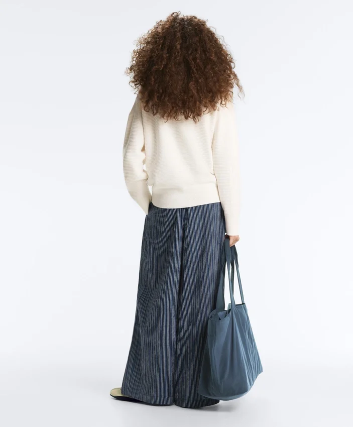 High Neck Knit Jacket High Neck Knit Jacket