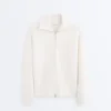 High Neck Knit Jacket High Neck Knit Jacket