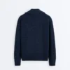 High Neck Knit Jacket High Neck Knit Jacket