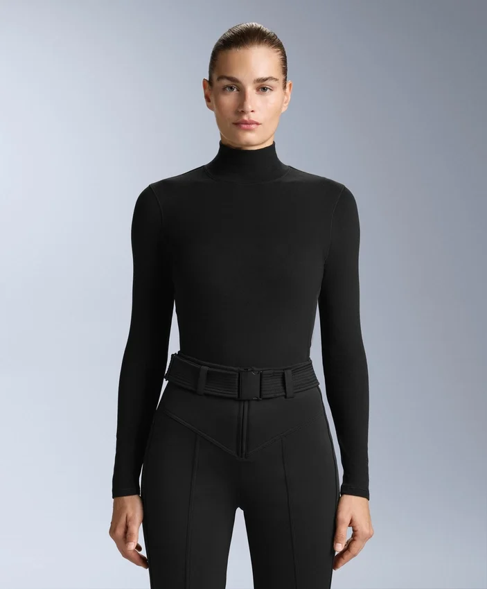 High-Neck Thermal Base Layer Fleece Top High-Neck Thermal Base Layer Fleece Top