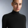 High-Neck Thermal Base Layer Fleece Top High-Neck Thermal Base Layer Fleece Top