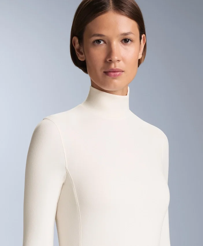 High-Neck Thermal Base Layer Fleece Top High-Neck Thermal Base Layer Fleece Top