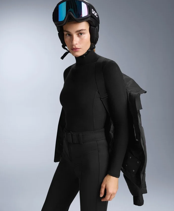 High-Neck Thermal Base Layer Fleece Top High-Neck Thermal Base Layer Fleece Top