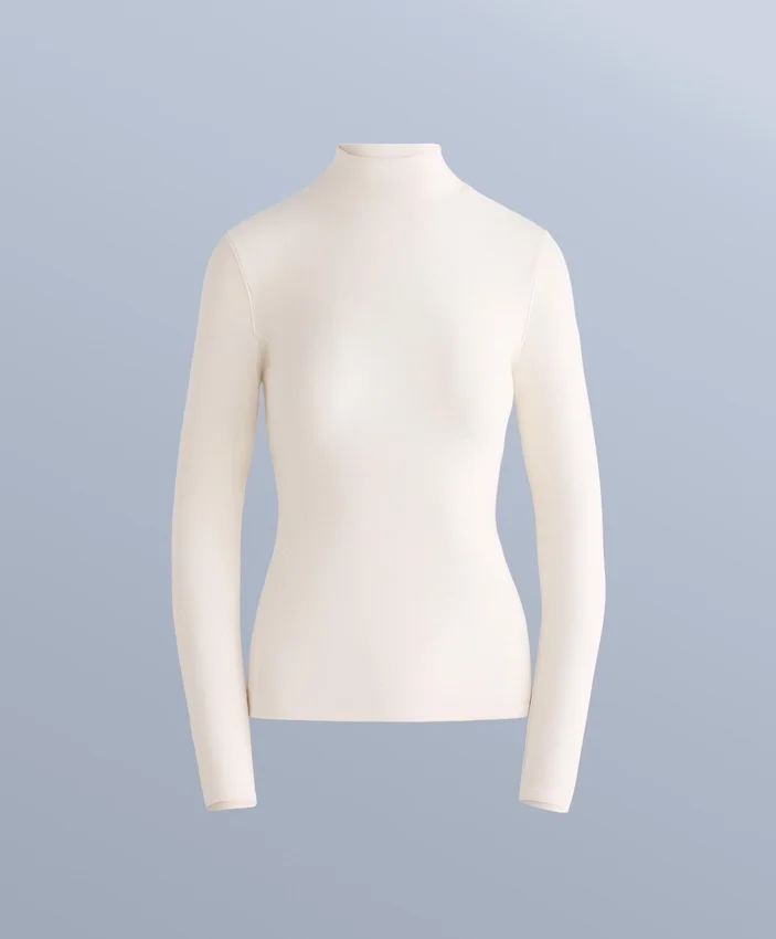 High-Neck Thermal Base Layer Fleece Top High-Neck Thermal Base Layer Fleece Top