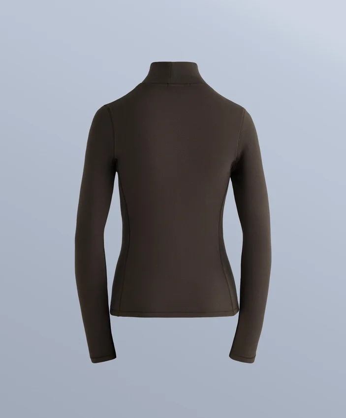 High-Neck Thermal Base Layer Fleece Top High-Neck Thermal Base Layer Fleece Top