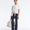 High-Rise Comfortlux Rib Flare Trousers High-Rise Comfortlux Rib Flare Trousers