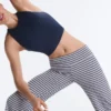 High-Rise Comfortlux Striped Straight-Leg Trousers High-Rise Comfortlux Striped Straight-Leg Trousers