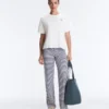 High-Rise Comfortlux Striped Straight-Leg Trousers High-Rise Comfortlux Striped Straight-Leg Trousers