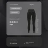 High-Rise Compressive Ankle-Length Leggings with Pocket High-Rise Compressive Ankle-Length Leggings with Pocket