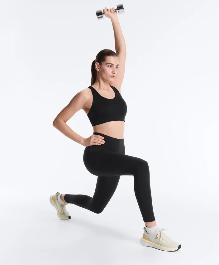 High-Rise Compressive Ankle-Length Leggings with Pocket High-Rise Compressive Ankle-Length Leggings with Pocket