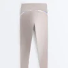 High Rise Compressive Contrast Ankle-Length Leggings High Rise Compressive Contrast Ankle-Length Leggings