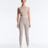 High Rise Compressive Contrast Ankle-Length Leggings High Rise Compressive Contrast Ankle-Length Leggings