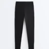 High-Rise Compressive Core-Control Ankle-Length Leggings High-Rise Compressive Core-Control Ankle-Length Leggings