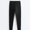 High-Rise Compressive Core-Control Ankle-Length Leggings High-Rise Compressive Core-Control Ankle-Length Leggings