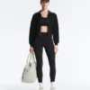 High-Rise Compressive Core-Control Ankle-Length Leggings High-Rise Compressive Core-Control Ankle-Length Leggings