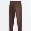High-Rise Compressive Core-Control Ankle-Length Leggings High-Rise Compressive Core-Control Ankle-Length Leggings
