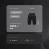High Rise Compressive Pocket 20Cm Cycling Leggings High Rise Compressive Pocket 20Cm Cycling Leggings