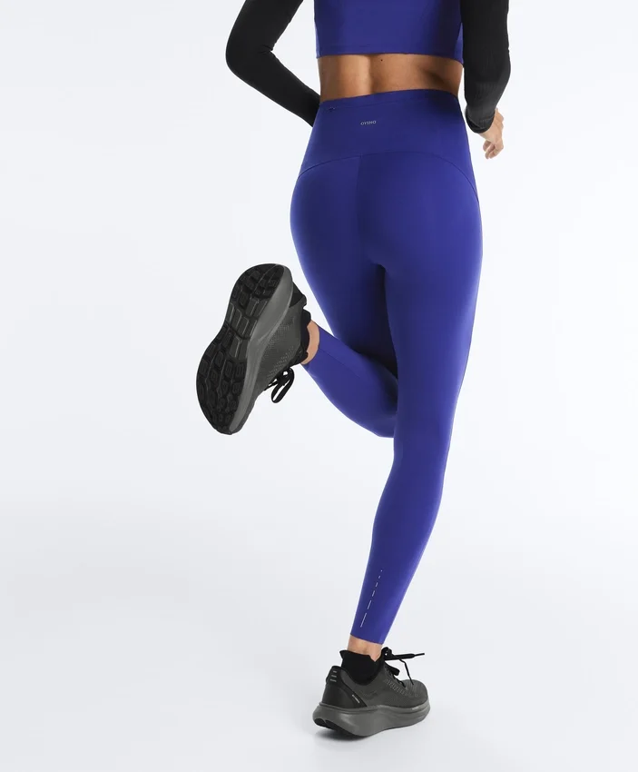 High Rise Compressive Reflective Ankle-Length Leggings High Rise Compressive Reflective Ankle-Length Leggings