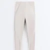 High-Rise Compressive Reflective Core Control Ankle-Length Leggings High-Rise Compressive Reflective Core Control Ankle-Length Leggings