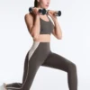 High-Rise Compressive Reflective Core Control Ankle-Length Leggings High-Rise Compressive Reflective Core Control Ankle-Length Leggings