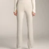 High Rise Warm Flare Trousers with Pockets High Rise Warm Flare Trousers with Pockets