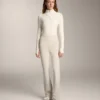 High Rise Warm Flare Trousers with Pockets High Rise Warm Flare Trousers with Pockets