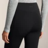 High Rise Warm Flare Trousers with Pockets High Rise Warm Flare Trousers with Pockets