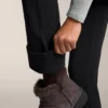 High Rise Warm Flare Trousers with Pockets High Rise Warm Flare Trousers with Pockets