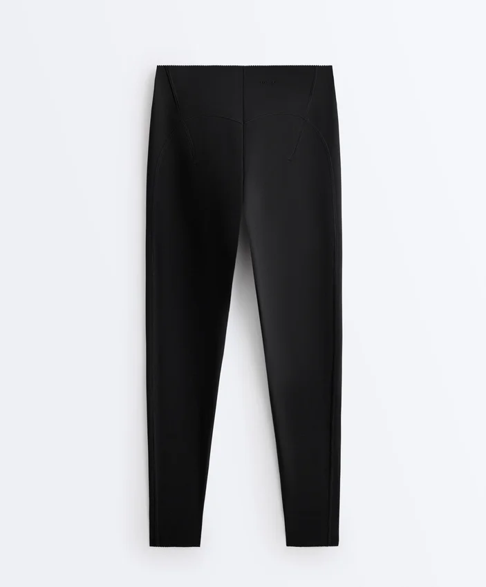 High-Waisted Compressive Raise up Ankle-Length Leggings High-Waisted Compressive Raise up Ankle-Length Leggings