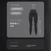 High-Waisted Compressive Raise up Ankle-Length Leggings High-Waisted Compressive Raise up Ankle-Length Leggings