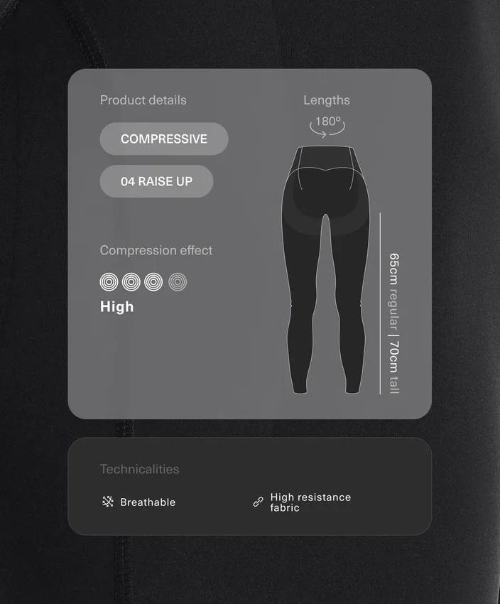 High-Waisted Compressive Raise up Ankle-Length Leggings High-Waisted Compressive Raise up Ankle-Length Leggings
