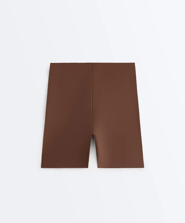 High-Waisted Invisible Laser-Cut Biker Leggings High-Waisted Invisible Laser-Cut Biker Leggings