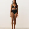 High-Waisted Piping Bikini Briefs High-Waisted Piping Bikini Briefs
