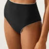 High-Waisted Piping Bikini Briefs High-Waisted Piping Bikini Briefs