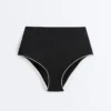 High-Waisted Piping Bikini Briefs High-Waisted Piping Bikini Briefs
