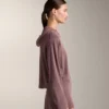 Hooded Rib-Knit Jacket
