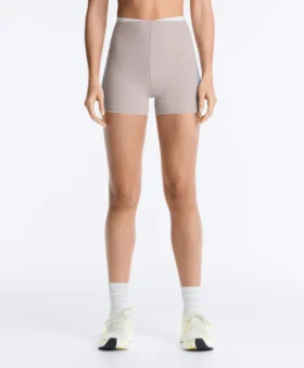 Hot Pants High-Rise Compressive 10Cm Contrast