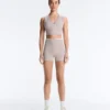 Hot Pants High-Rise Compressive 10Cm Contrast Hot Pants High-Rise Compressive 10Cm Contrast