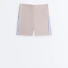 Hot Pants High-Rise Compressive 10Cm Contrast Hot Pants High-Rise Compressive 10Cm Contrast
