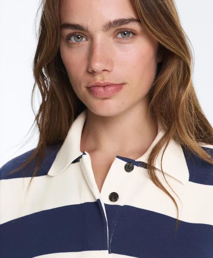 Jacquard Cotton Piqué Polo Shirt Jacquard Cotton Piqué Polo Shirt