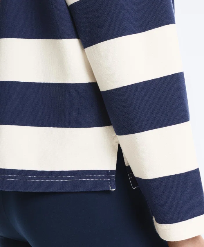 Jacquard Cotton Piqué Polo Shirt Jacquard Cotton Piqué Polo Shirt
