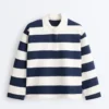 Jacquard Cotton Piqué Polo Shirt Jacquard Cotton Piqué Polo Shirt