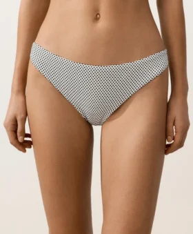 Jacquard Polka Dot Classic Bikini Briefs
