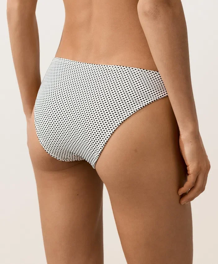 Jacquard Polka Dot Classic Bikini Briefs Jacquard Polka Dot Classic Bikini Briefs