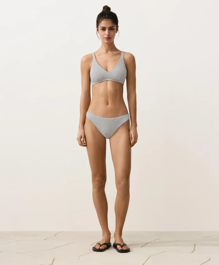 Jacquard Polka Dot Classic Bikini Briefs Jacquard Polka Dot Classic Bikini Briefs