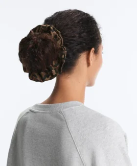 Large Leopard Jacquard Scrunchie Large Leopard Jacquard Scrunchie