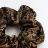 Large Leopard Jacquard Scrunchie Large Leopard Jacquard Scrunchie