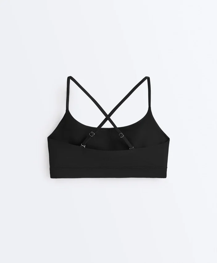 Light-Support Comfortlux Sports Bra with Crossover Straps Light-Support Comfortlux Sports Bra with Crossover Straps
